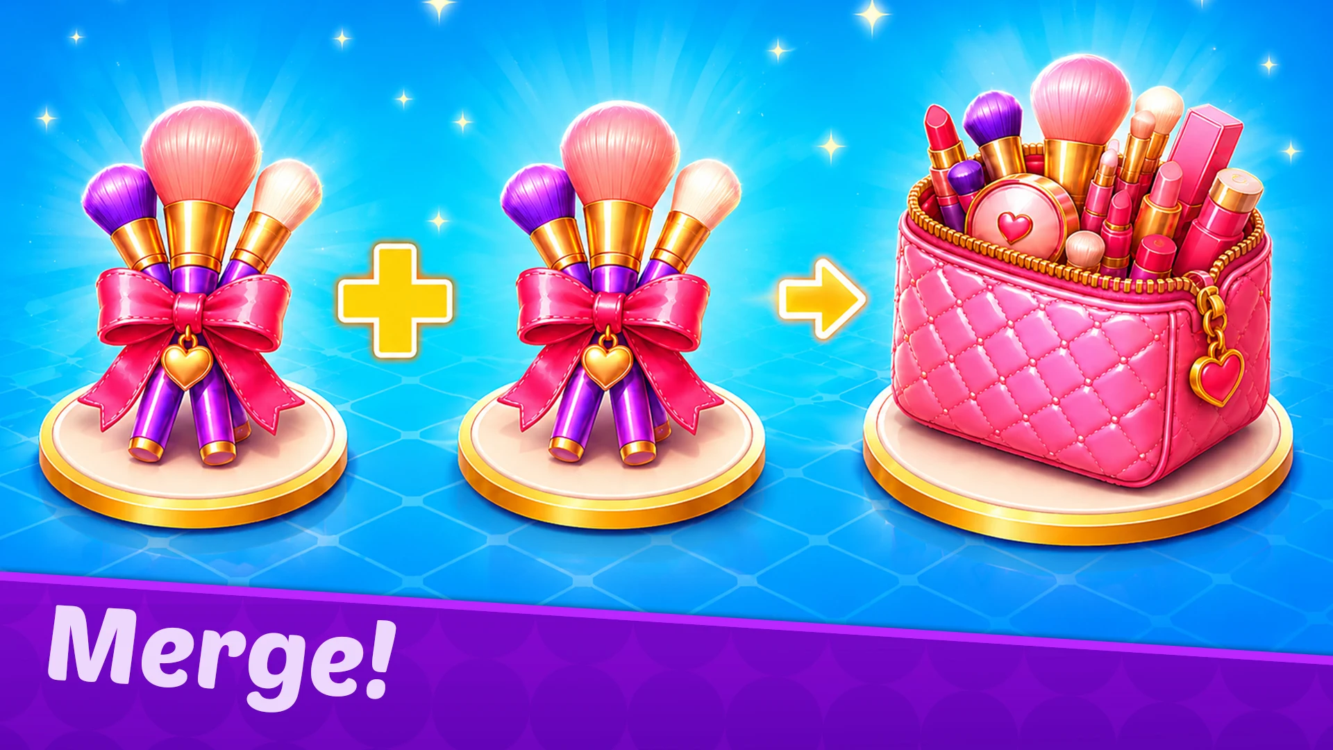 Merge 3 Makeover - Merge Games screenshot
